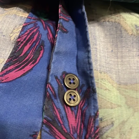 Marc Anthony men’s short sleeve button down shirt, size medium, floral print - Picture 5 of 5